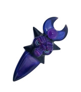 Purple and black Coyle Pendant #167
