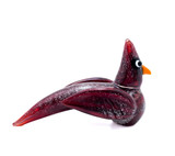 Cremation Glass Cardinal