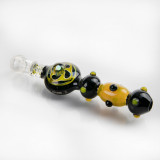 Custom Spherical Ground Glass Wand #19