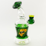 Yellow skull Mini Dab Rig by Steve Kelnhofer #29