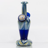 Blue Burst Mini Dab Rig by Steve H. Glass #94