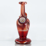 Red Burst Mini Dab Rig by Steve H. Glass #95