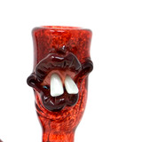 Red Face by Zii Glass #122