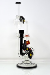 Glass Hummingbird & Pendant Dab Recycler by Gravity Hill Mama's Glass #147
