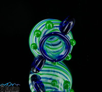 Cremation Memorial Glass  Urn  Pendant To Hold Ashes