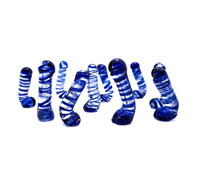 Glass Cremation Penis  Set of 5