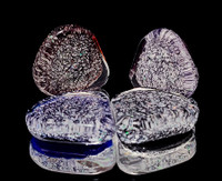 Glass Cremation Guitar Pick Set of 5