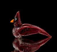 Cremation Glass Cardinal