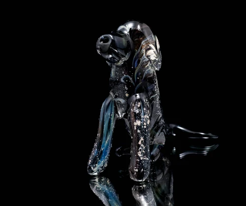 Cremation Glass Dog