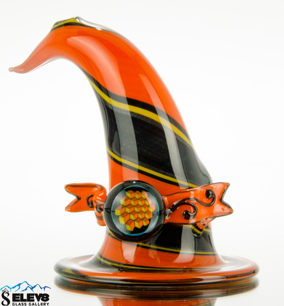 Witch Hat pipe by Lyric Glass, Erik Anders and Ian Michaels Heady Halloween 2019  #274