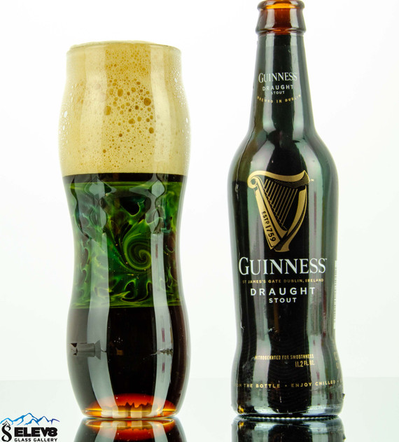 Made to Order Color Changing Guinness Pint Glass