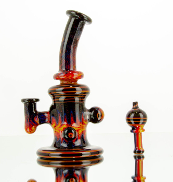 Purple Fire mini tube by Andy G #508