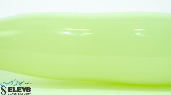Colored Tubing - Green Thin Butter Glass