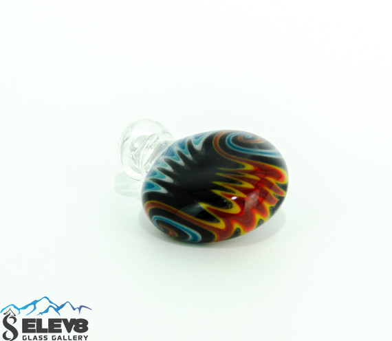 Fire and Ice Wig Wag Pendant by Steve Kelnhofer #65