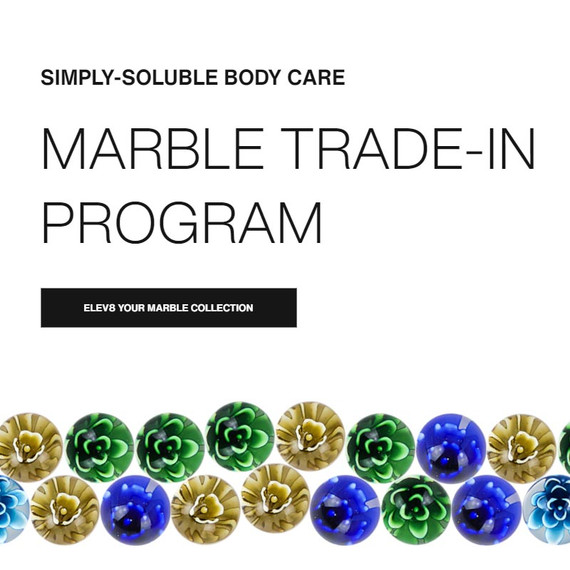 Simply-Soluble Marble Trade In Program