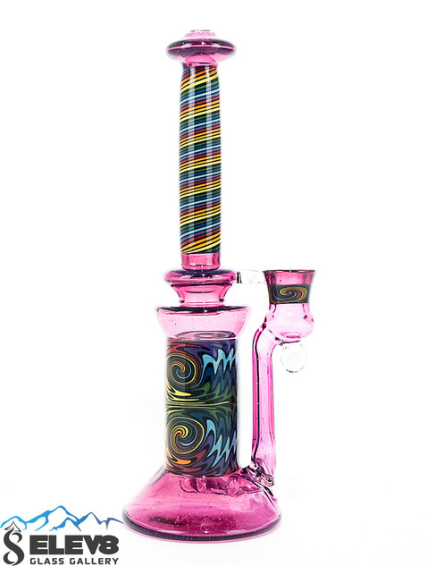 Inline Mini Tube Bong by Simply Jeff Glass #1