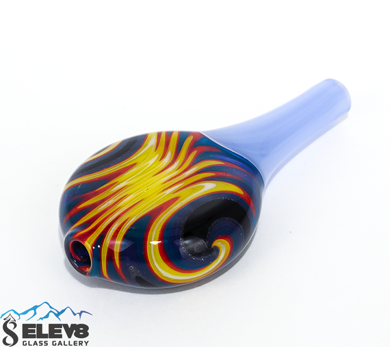 Glass Pipe - Space Tech Spoon by Howlglass - Elev8