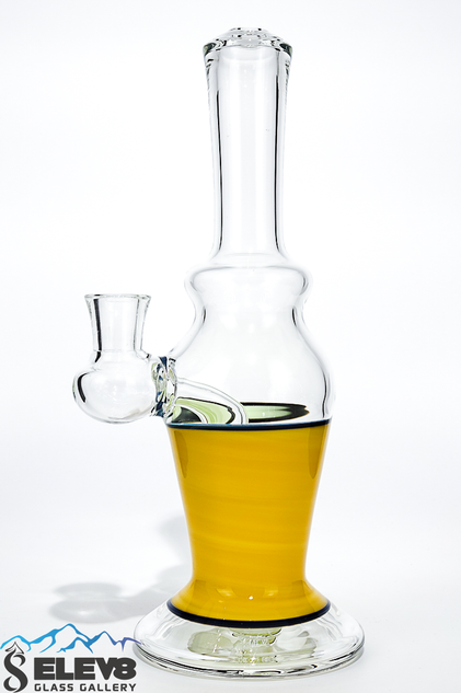 Water Pipe Bong - Goldmember Butter Mini Tube by Steve K #888