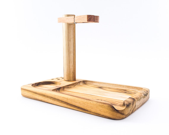 Wooden Tray and Stand made by Savvyneko Designs