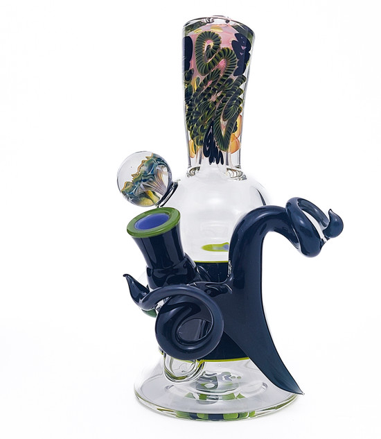 Water Pipe Bong - Lil Kim Butter Mini Tube with Woopty Doo by Steve Kelnhofer #29