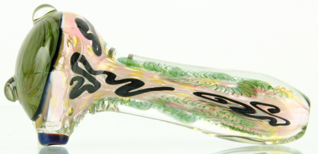 Inside Out Color Changing Flower Spoon with Illuminati & Alein Skin by Steve Kelnhofer #45 Inside Out Color Changing Flower Spoon with Illuminati & Alein Skin by Steve Kelnhofer #45