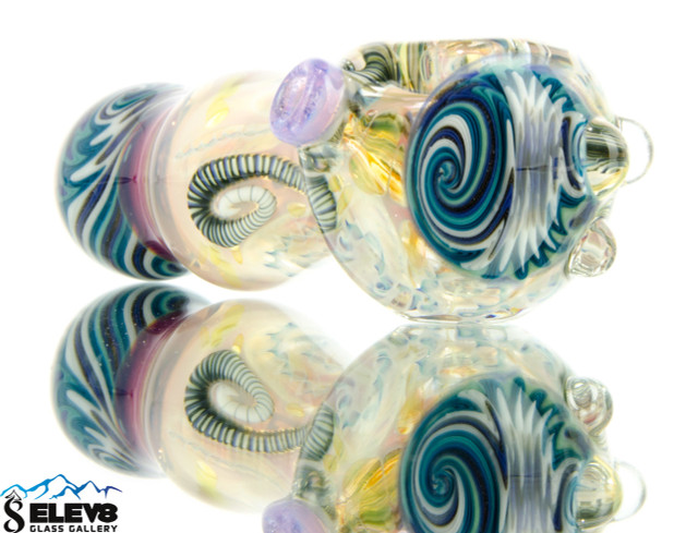 5 Piece Inside Out Color Changing Hand spoon with Wig Wags