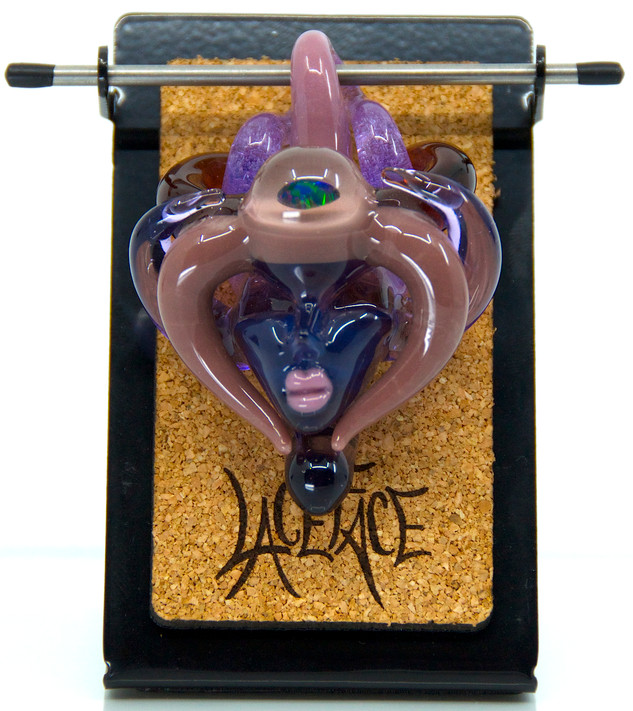 Warrior Goddess Pendent By LaceFace glass