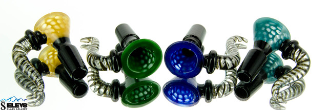 Horned Honeycomb Cone Bowl