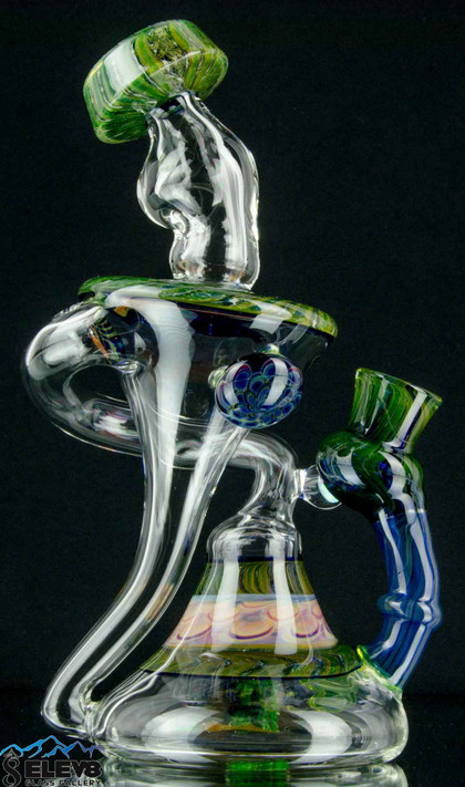 Elev8 Premier Custom Dot Stack Floating Recycler #247