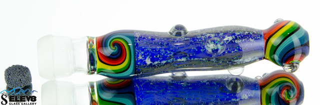 Skittles & Alien skin with Blue V Custom Spherical Flavordisc wand by Steve Kelnhofer #81 Skittles & Alien skin with Blue V Custom Spherical Flavordisc wand by Steve Kelnhofer #81