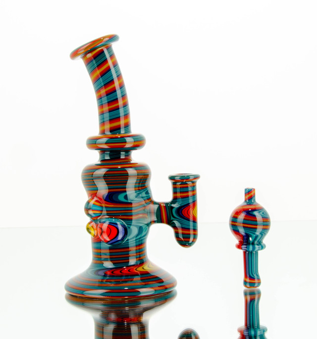 Fire & Ice mini tube by Andy G #503
