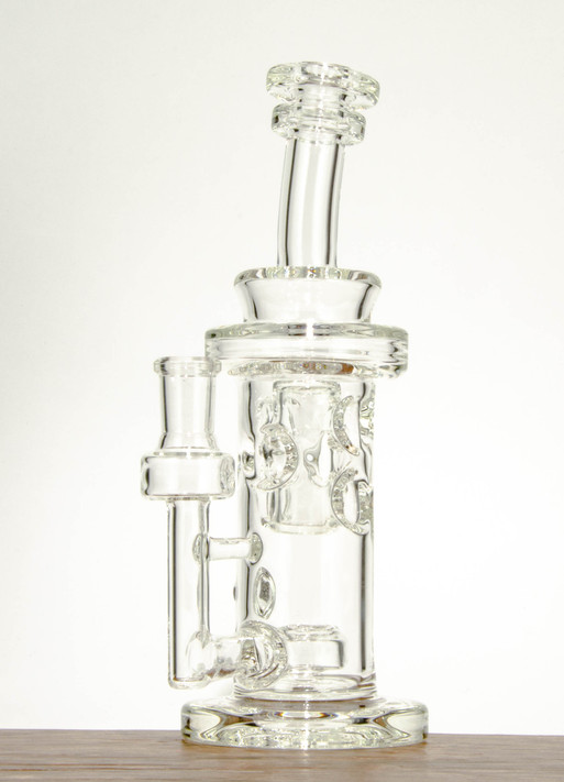 Clear faberge Rig by dynamic glass #572