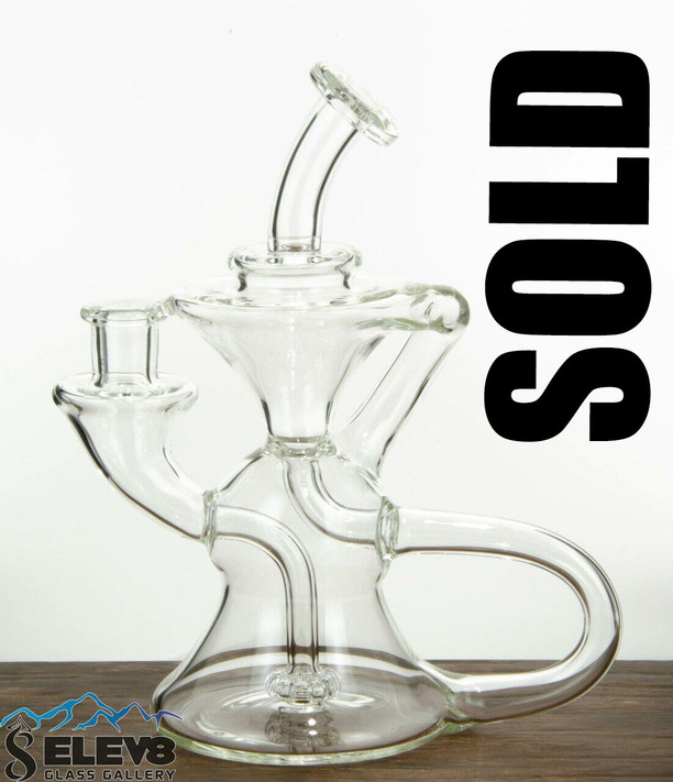 Premium Klein Recycler by Happy Time Glass 675