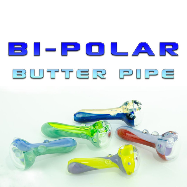 Glass Pipe - Bi-Polar Butter  - Build Your Own