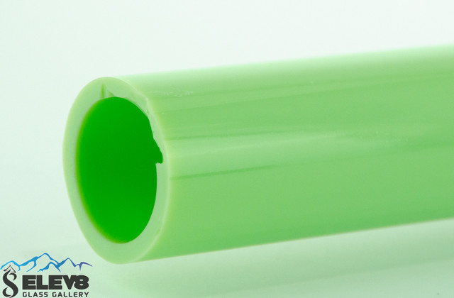 Chinese Borosilicate Glass Tubing - Milky TY Green 38mm