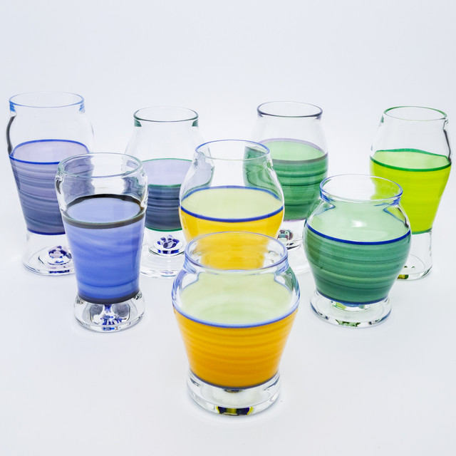 ONE OFF CUSTOM DRINKING GLASS BY PREMIER ??35 MARLBES