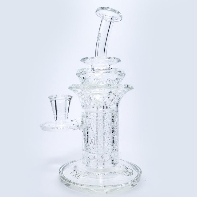 Water Pipe Bong - Avant-Garde Outside Incycler 2.0 with Carrying Case #928