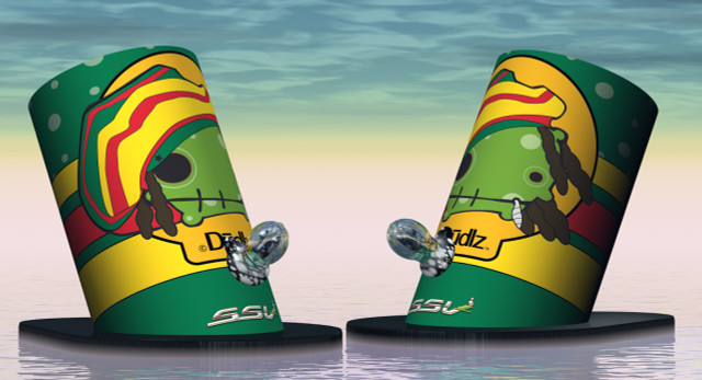 Dudlz - Lil Rasta inspired Silver Surfer - SSV - WRS Desktop Vaporizer