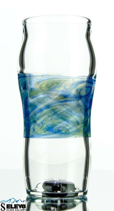 Custom  Starry Night Swirl Drinking Glass By Elev8 Premier