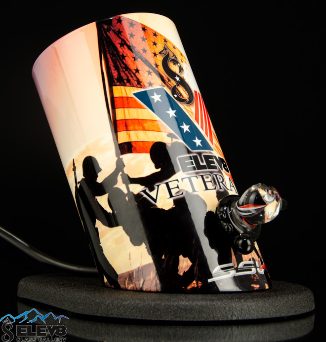 Elev8 Veterans inspired Silver Surfer - SSV - WRS Desktop Vaporizer