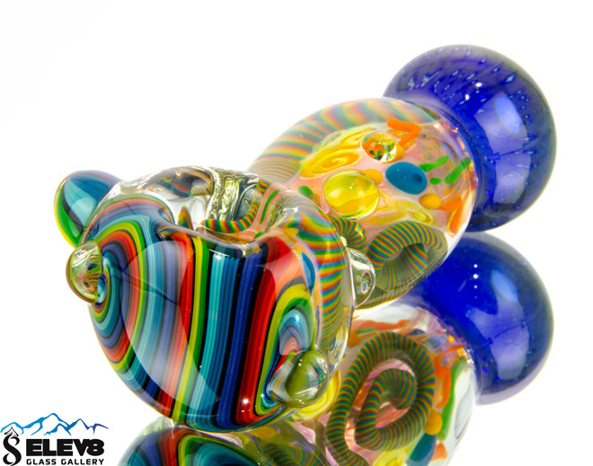 Super Thick Inside Out Rainbow Spoon by Steve K #81