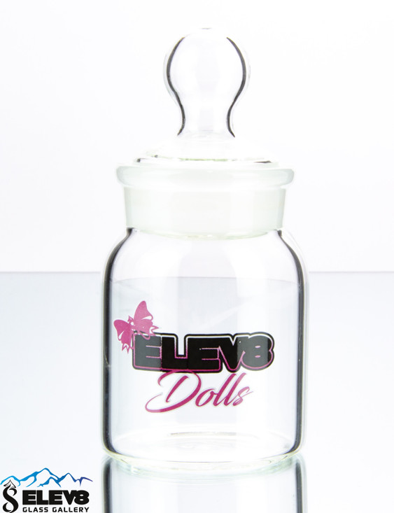 Elev8 Dolls Large Ground Glass Jars