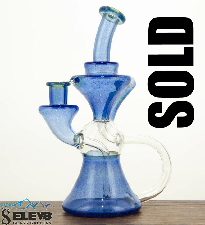 Cobalt Frit Color Klein Recycler by Happy Time Glass 639