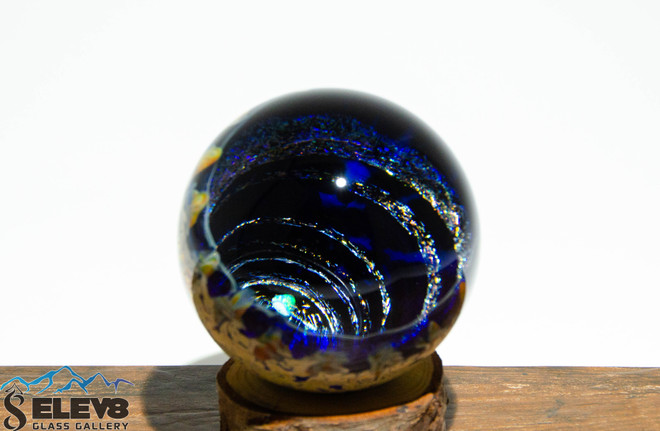 Custom Vortex Marble by Vincent Glass Works #3