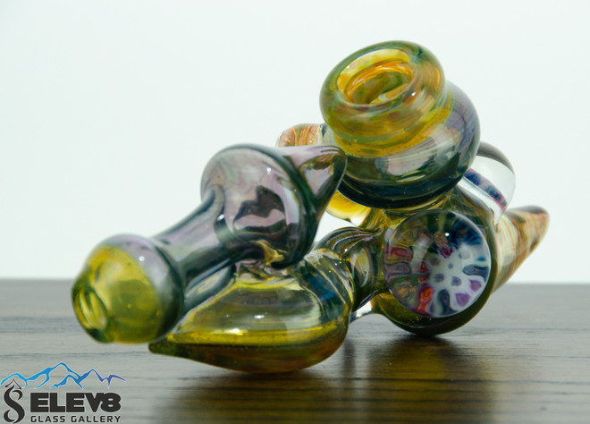 Petal Lock Pipe by Oats Glass #322