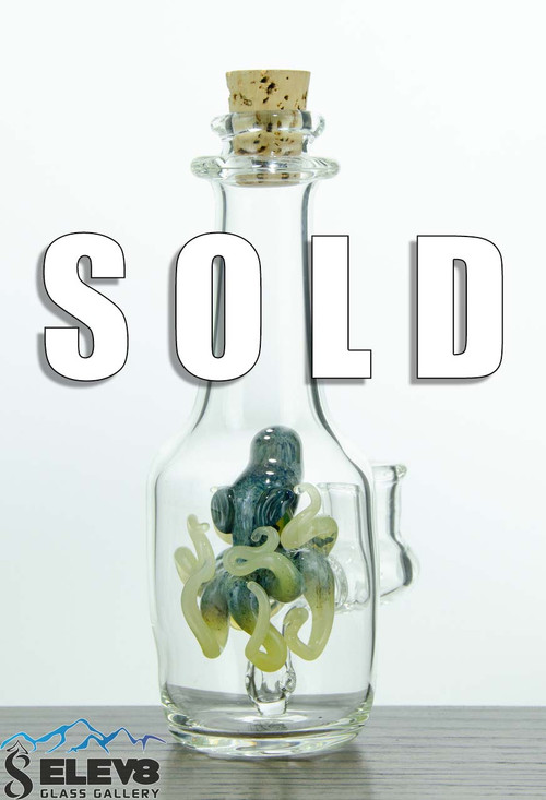 Blue and Pale Green Octopus Rig by Jeff Berning #742