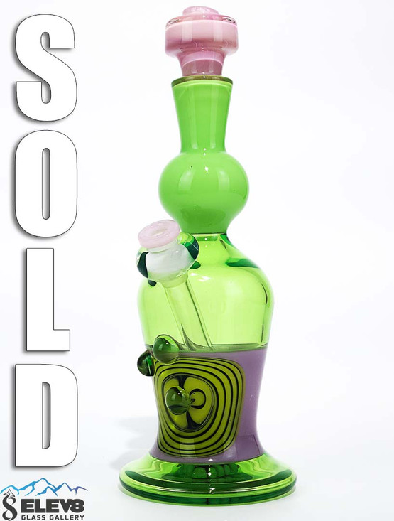 Toxic Green and Butter Mini Tube by Steve K #862