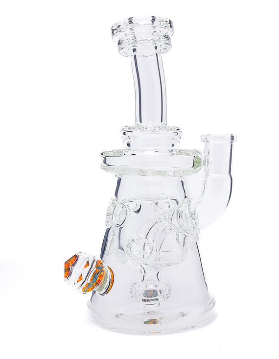 Water Pipe Bong - Clear Fab Beaker by Dynamic Glass #1048