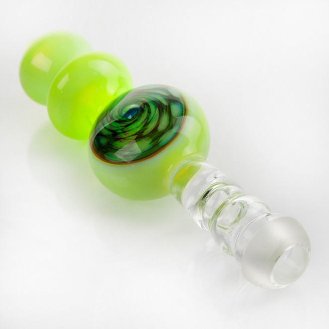 Custom Spherical Ground Glass Wand #20