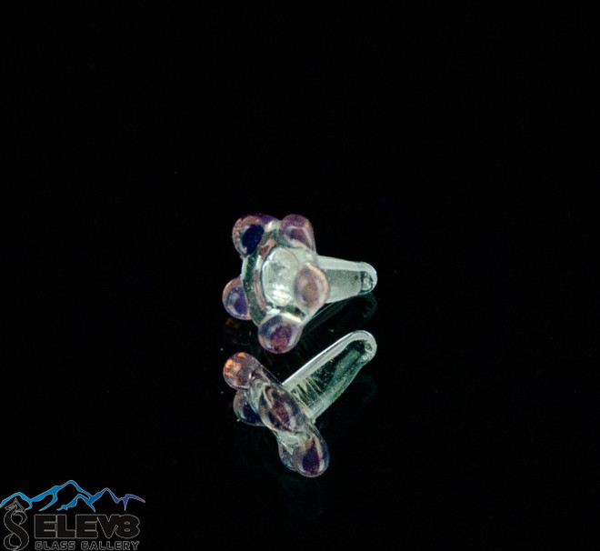 Glass Flower Pipe Screens